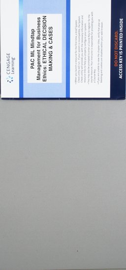 LMS Integrated for MindTap Management, 1 Term (6 Months) Printed Access Card for Ferrell/Fraedrich/Ferrell's Business Ethics: Ethical Decision Making and Cases, 11th