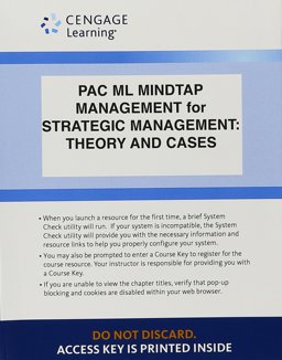 LMS Integrated for MindTap Management, 1 Term (6 Months) Printed Access Card for Hill/Schilling/Jones' Strategic Management: Theory and Cases, 12th