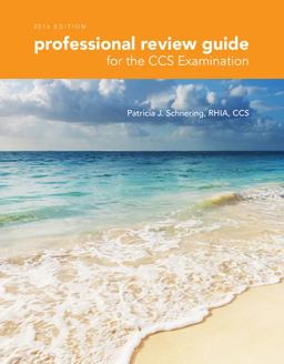 Professional Review Guide for the CCS Examination  9781305648579 Front Cover