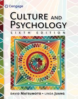 Culture and Psychology:  9781305648951 Front Cover