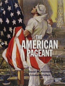 American Pageant, Volume 2 16th 9781305651760 Front Cover