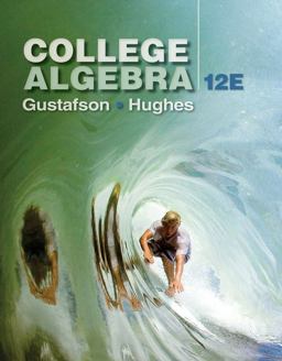 College Algebra:  9781305652231 Front Cover