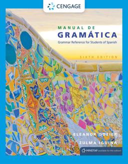 Manual de gramatica / Grammar Manual:  9781305658226 Front Cover