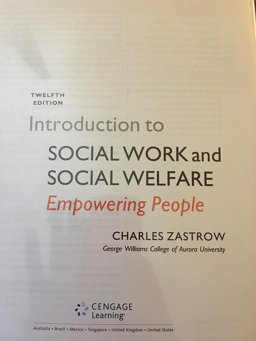Empowerment Series: Introduction to Social Work and Social Welfare 12th 9781305658349 Front Cover