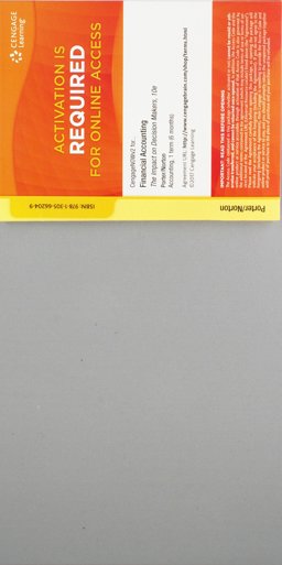 CNOWv2, 1 Term Printed Access Card for Porter/Norton's Financial Accounting: the Impact on Decision Makers, 10th