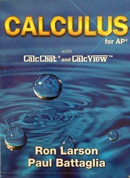 Calculus for Ap: 1st 9781305674912 Front Cover