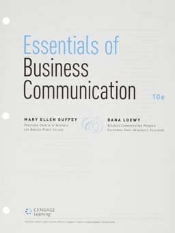 Bundle: Essentials of Business Communication, Loose-Leaf Version, 10th + MindTap Business Communication, 1 Term (6 Months) Printed Access Card