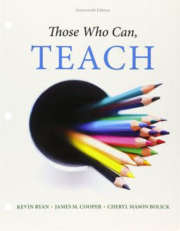 Bundle: Those Who Can, Teach, 14th + LMS Integrated for MindTap Education, 1 Term (6 Months) Printed Access Card