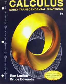 Bundle: Calculus: Early Transcendental Functions, Loose-Leaf Version, 6th + WebAssign Printed Access Card for Larson/Edwards' Calculus: Early Transcendental Functions, 6th Edition, Multi-Term