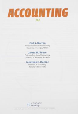 Accounting Accounting