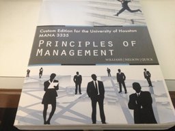 Custom Principles of Management - University of Houston MGMT8 8th 9781305766624 Front Cover