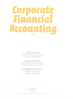 Corporate Financial Accounting Corporate Financial Accounting