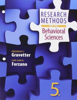 Bundle: Research Methods for the Behavioral Sciences, Loose-Leaf Version, 5th + LMS Integrated for MindTap Psychology, 1 Term (6 Months) Printed Access Card 5th 9781305781030 Front Cover