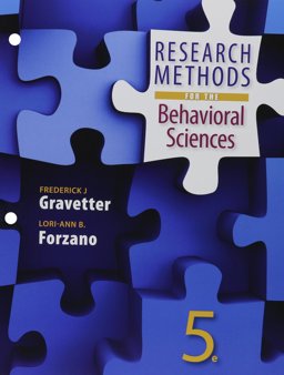 Bundle: Research Methods for the Behavioral Sciences, Loose-Leaf Version, 5th + MindTap Psychology, 1 Term (6 Months) Printed Access Card 5th 9781305814646 Front Cover