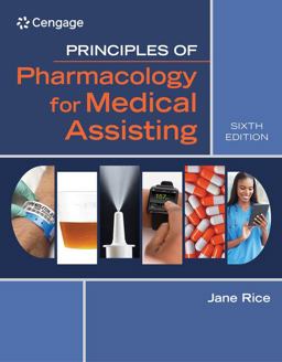 Principles of Pharmacology for Medical Assisting:  9781305859326 Front Cover