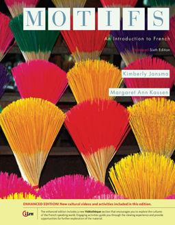Motifs An Introduction to French, Enhanced 6th 9781305861381 Front Cover