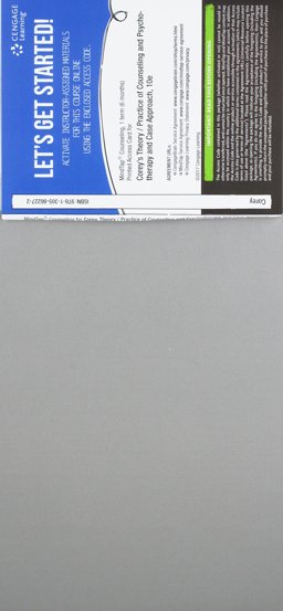 MindTap Counseling, 1 Term (6 Months) Printed Access Card for Corey's Theory and Practice of Counseling and Psychotherapy and Case Approach