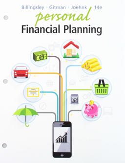 Personal Finance Planning 14th 9781305862333 Front Cover