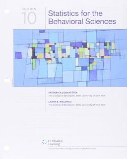 Statistics for the Behavioral Sciences 10th 9781305862807 Front Cover