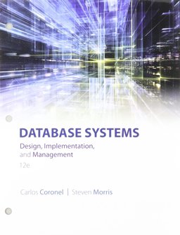 Database Systems Design, Implementation, and Management 12th 9781305866799 Front Cover