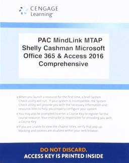 LMS Integrated MindTap Computing, 1 Term (6 Months) Printed Access Card for Pratt/Last's Shelly Cashman Series Microsoft Office 365 and Access 2016: Comprehensive