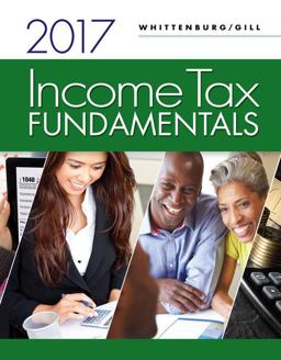 Income Tax Fundamentals 2017 + H&r Block Premium & Business Access Code for Tax Filing Year 2016: With H&r Block Premium & Business Access Code for Tax Filing Year 2017 1st 2016 9781305872738 Front Cover