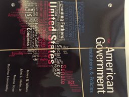 American Government Institutions and Policies 15th 9781305875470 Front Cover