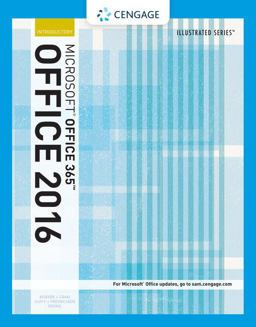 Illustrated Microsoftï¿½Office 365 and Office 2016 Introductory  9781305876026 Front Cover