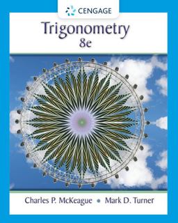 Student Solutions Manual for Mckeague/Turner's Trigonometry, 8th 8th 9781305877863 Front Cover