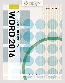 MindTap Computing, 1 Term (6 Months) Printed Access Card for Duffy/Cram's Illustrated Microsoft Office 365 and Word 2016: Comprehensive