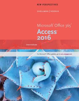 New Perspectives Microsoft Office 365 and Access 2016