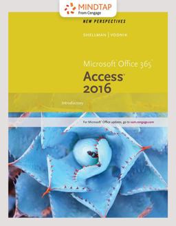 MindTap Computing, 1 Term (6 Months) Printed Access Card for Shellman/Vodnik's New Perspectives Microsoft Office 365 and Access 2016: Comprehensive