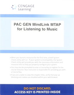 LMS Integrated for MindTap Music, 1 Term (6 Months) Printed Access Card for Wrights's Listening to Music, 8th