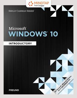MindTap Computing, 1 Term (6 Months) Printed Access Card for Freund/Schmieder's Shelly Cashman Series Microsoft Windows 10: Comprehensive