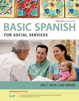 Spanish for Social Services + Ilrn Printed Access Card:  9781305885981 Front Cover