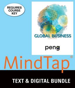 Bundle: Global Business, Loose-Leaf Version, 4th + LMS Integrated for MindTap Management, 1 Term (6 Months) Printed Access Card 4th 9781305919129 Front Cover