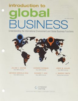 Bundle: Introduction to Global Business: Understanding the International Environment and Global Business Functions, Loose-Leaf Version, 2nd + MindTap Management, 1 Term (6 Months) Printed Access Card 2nd 9781305919198 Front Cover