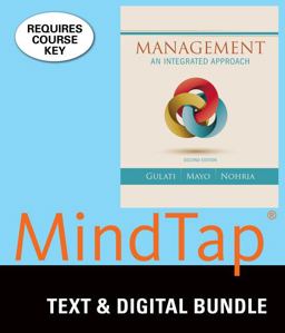 Bundle: Management: an Integrated Approach, Loose-Leaf Version, 2nd + MindTap Management, 1 Term (6 Months) Printed Access Card
