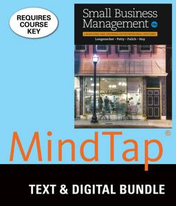 Bundle: Small Business Management: Launching and Growing Entrepreneurial Ventures, Loose-Leaf Version, 18th + MindTap Management, 1 Term (6 Months) Printed Access Card 18th 9781305937697 Front Cover