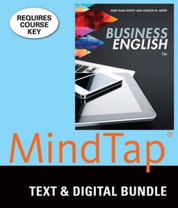 Bundle: Business English, Loose-Leaf Version, 12th + MindTap Business Communication, 1 Term (6 Months) Printed Access Card