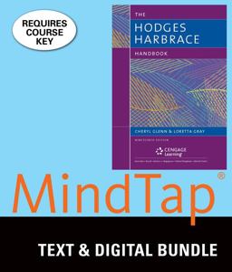 Bundle: the Hodges Harbrace Handbook, Loose-Leaf Version, 19th + MindTap English 1 Term (6 Months) Printed Access Card Bundle: the Hodges Harbrace Handbook, Loose-Leaf Version, 19th + MindTap English 1 Term (6 Months) Printed Access Card