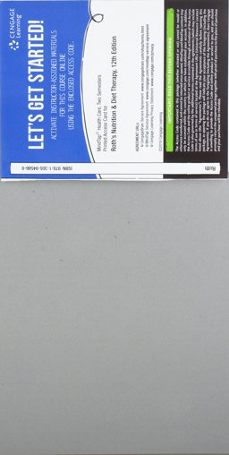 MindTap Basic Health Sciences for Roth/ Wehrle's Nutrition & Diet Therapy [Instant Access] 2 terms (12 months) 12th 9781305945869 Front Cover