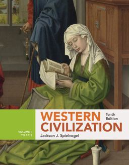Western Civilization: To 1715  9781305952799 Front Cover