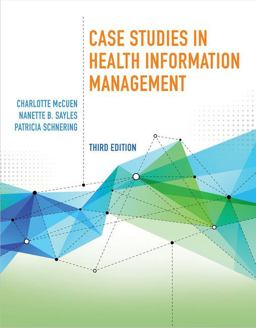 Case Studies in Health Information Management:  9781305955332 Front Cover