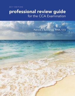 Professional Review Guide for the CCA Examination, 2017 Edition  9781305956544 Front Cover