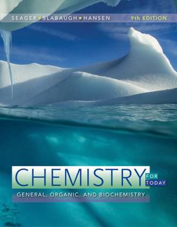Chemistry for Today: General, Organic, and Biochemistry  9781305960060 Front Cover