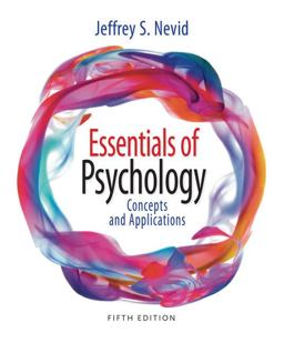 Essentials of Psychology: Concepts and Applications  9781305964150 Front Cover