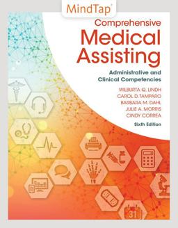 MindTap Medical Assisting, 2 Terms (12 Months) Printed Access Card for Lindh/Tamparo/Dahl/Morris/Correa's Comprehensive Medical Assisting: Administrative and Clinical Competencies, 6th