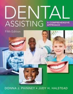 Dental Assisting: A Comprehensive Approach  9781305967632 Front Cover