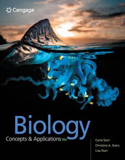 MindTap Biology, 1 Term (6 Months) Printed Access Card for Starr/Evers/Starr's Biology: Concepts and Applications, 10th
